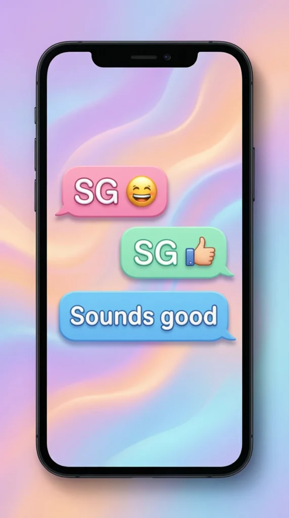 SG in Text