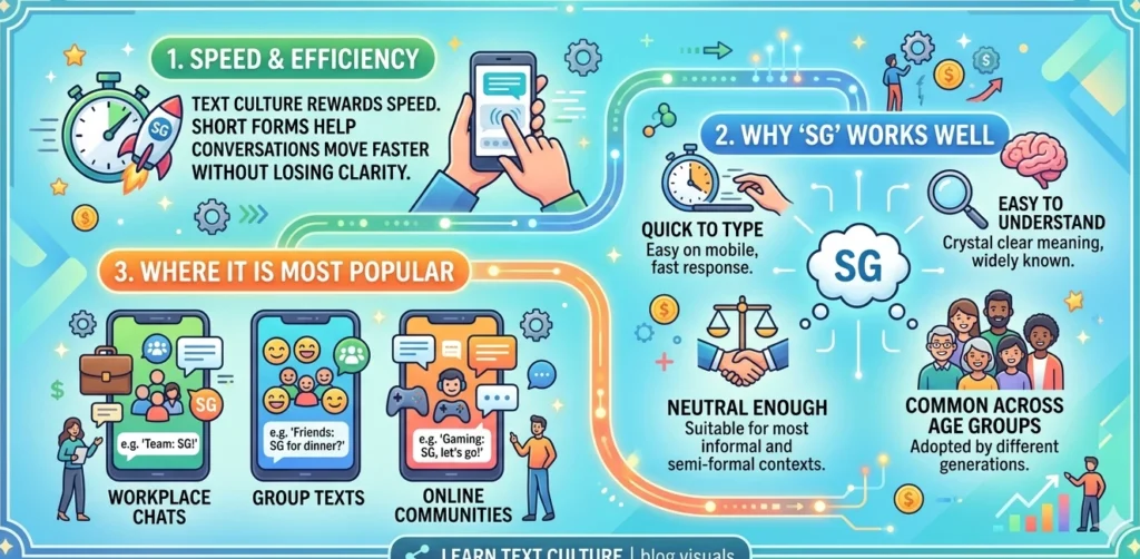 Why Do People Use SG Instead of “Sounds Good”?