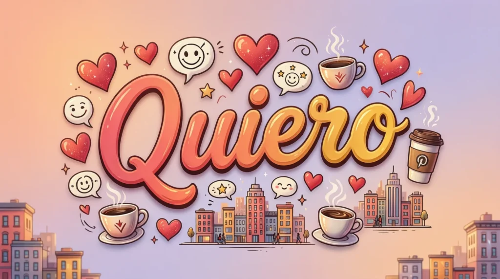 True Meaning of “Quiero” in Spanish