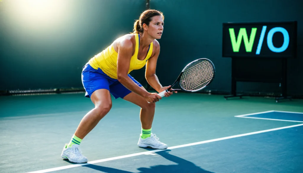 What Does a Walkover Mean in Tennis