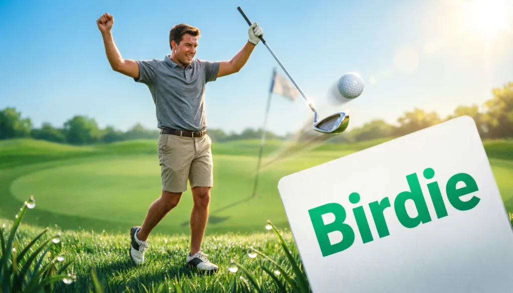 Birdie Means in Golf
