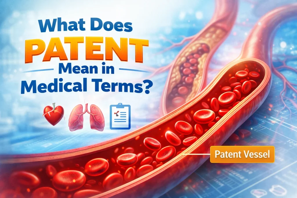 What Does Patent Mean in Medical Terms