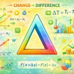 What Does Delta Mean in Math