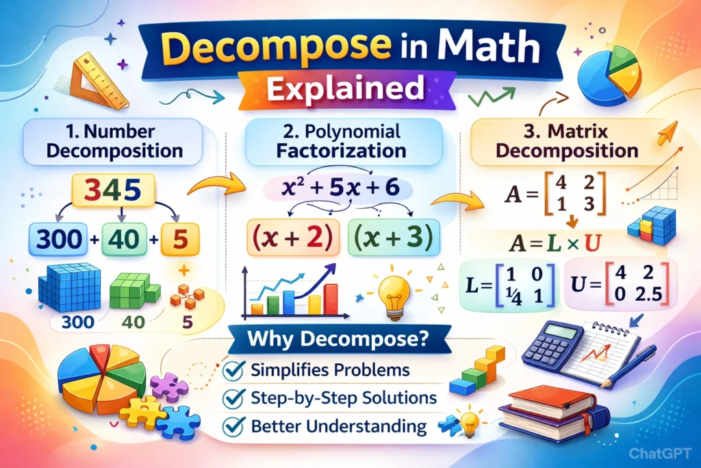Decompose Mean in Math