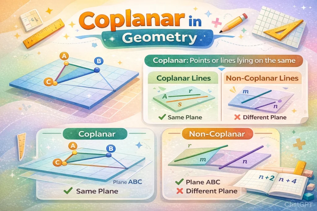 Coplanar Mean in Geometry: Simple Idea Behind Complex 3D Figures In 2026