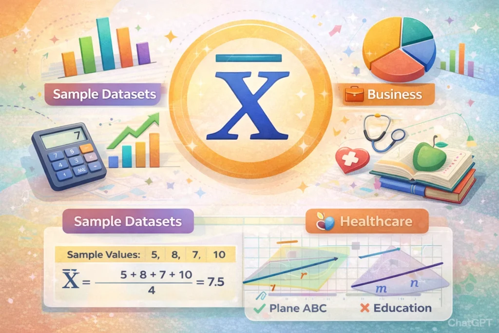 X Bar Mean in Statistics
