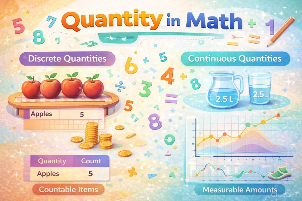 What Does Quantity Mean in Math