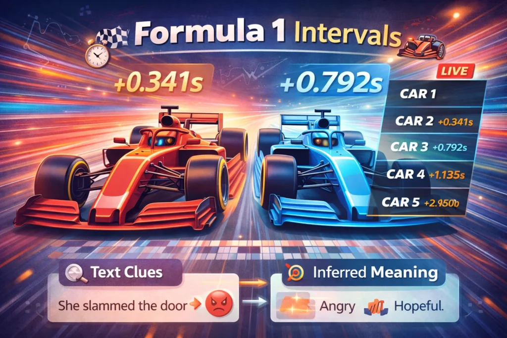 What Interval Really Means in F1