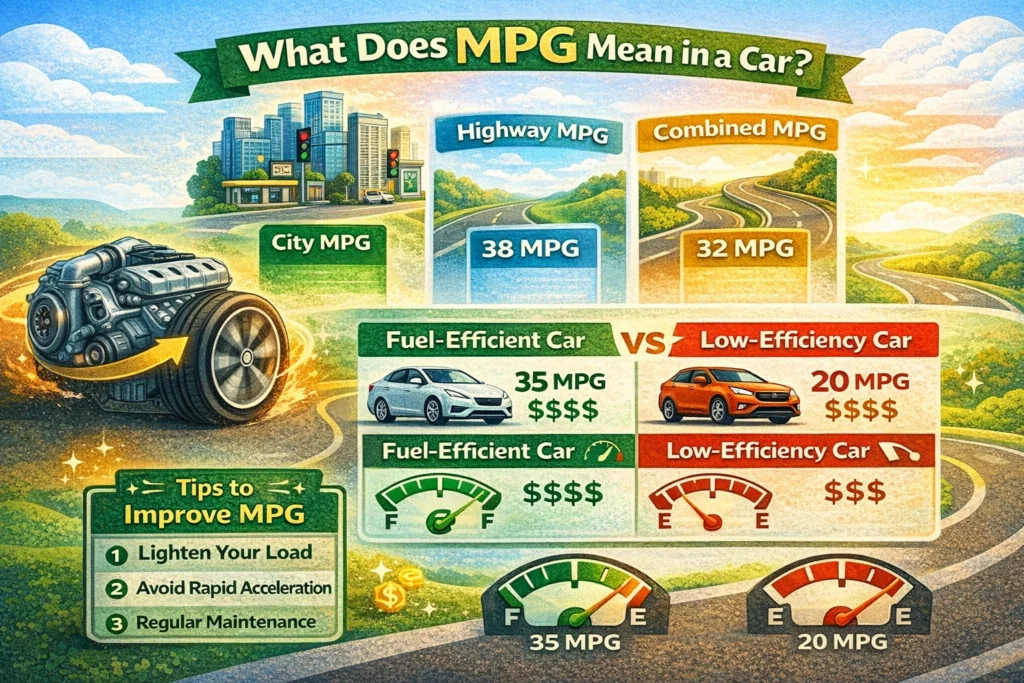 MPG Mean in a Car