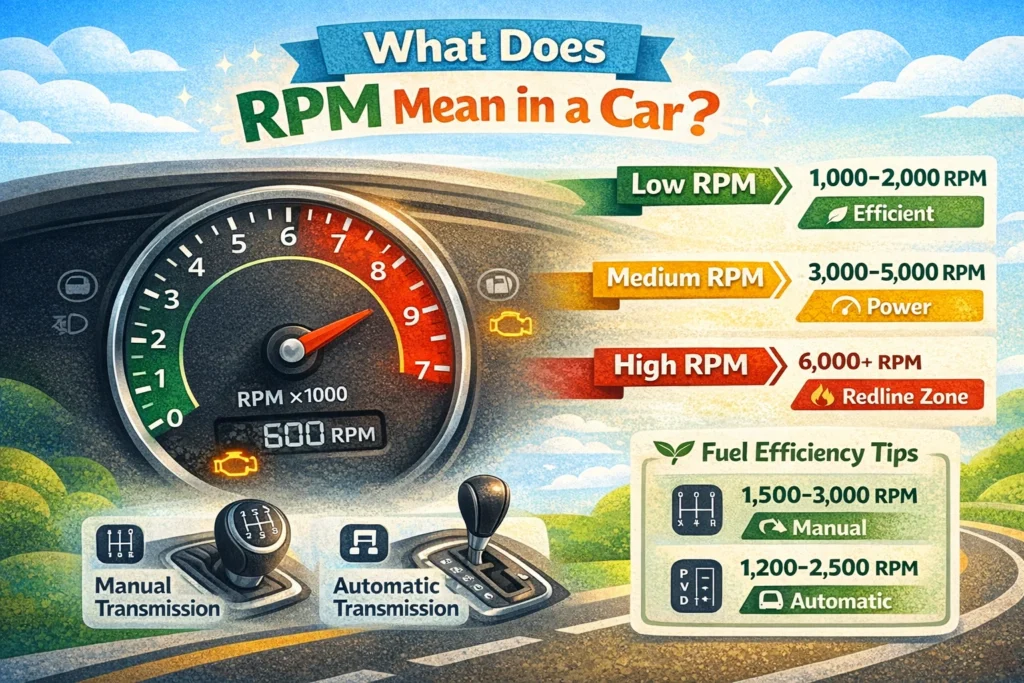 RPM Mean in a Car