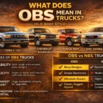 What Does OBS Mean in Trucks
