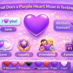 Purple Heart Mean in Texting