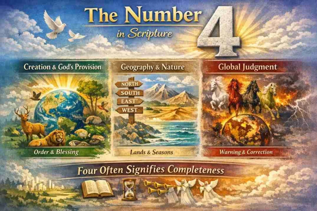 Tone and Contextual Use of the Number 4 in Scripture