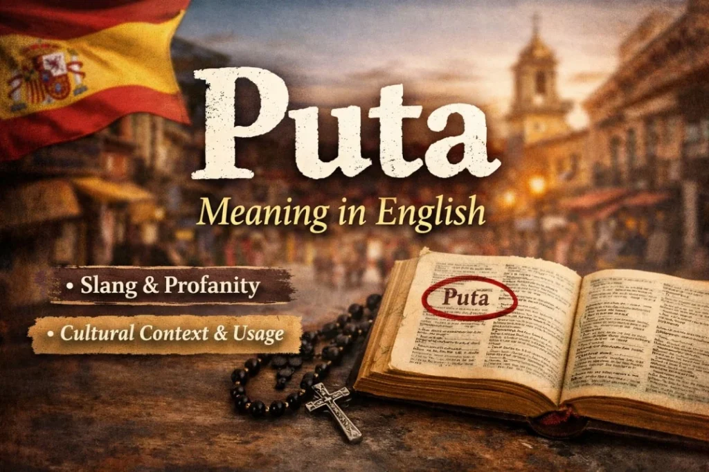 Puta Meaning In English