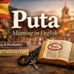 Puta Meaning In English