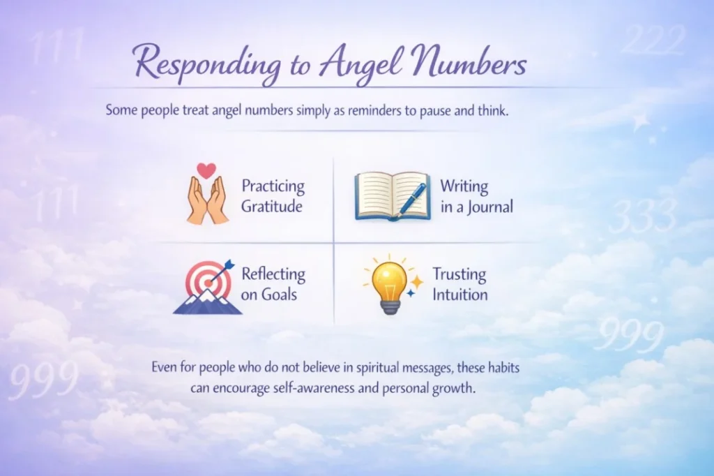 Practical Ways People Respond to Angel Numbers