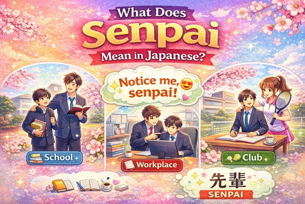 What Does Senpai Mean in Japanese