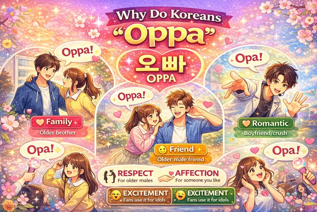 Why Do Koreans Say “Oppa”