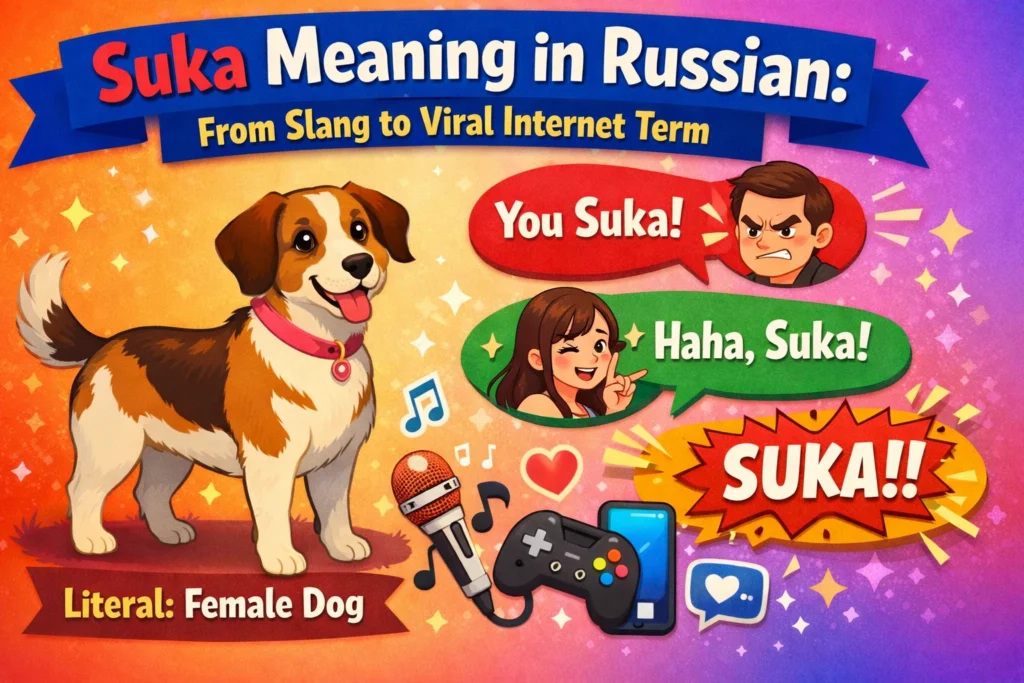 Suka Meaning in Russian