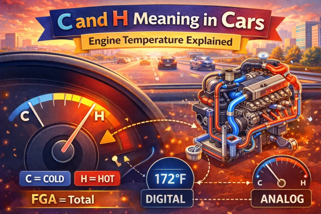 C and H Mean in a Car