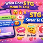 What Does STG Mean in Text