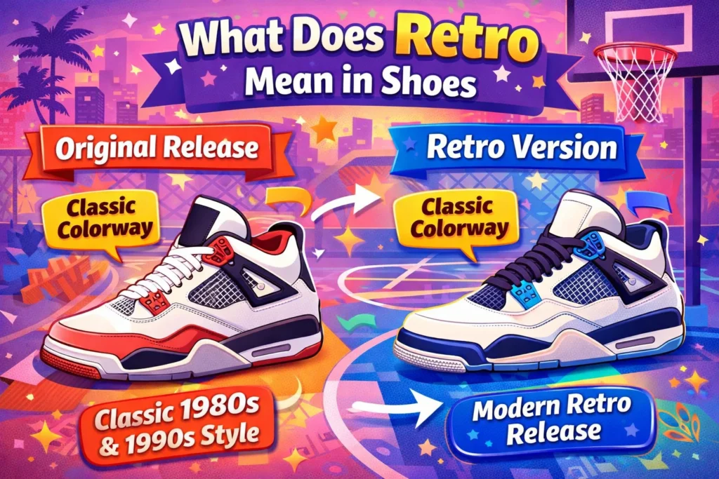What Does Retro Mean in Shoes