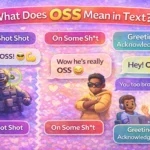 What Does OSS Mean in Text