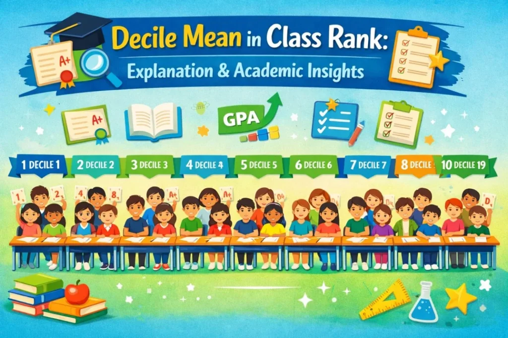 Decile Mean in Class Rank