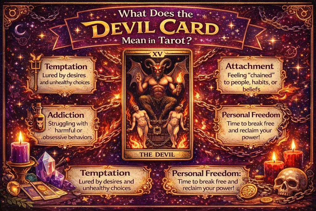 Devil Card Mean in Tarot