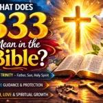 333 Meaning in the Bible