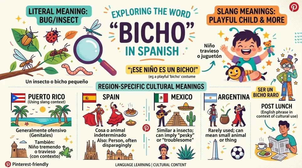 “Bicho” Mean in Spanish