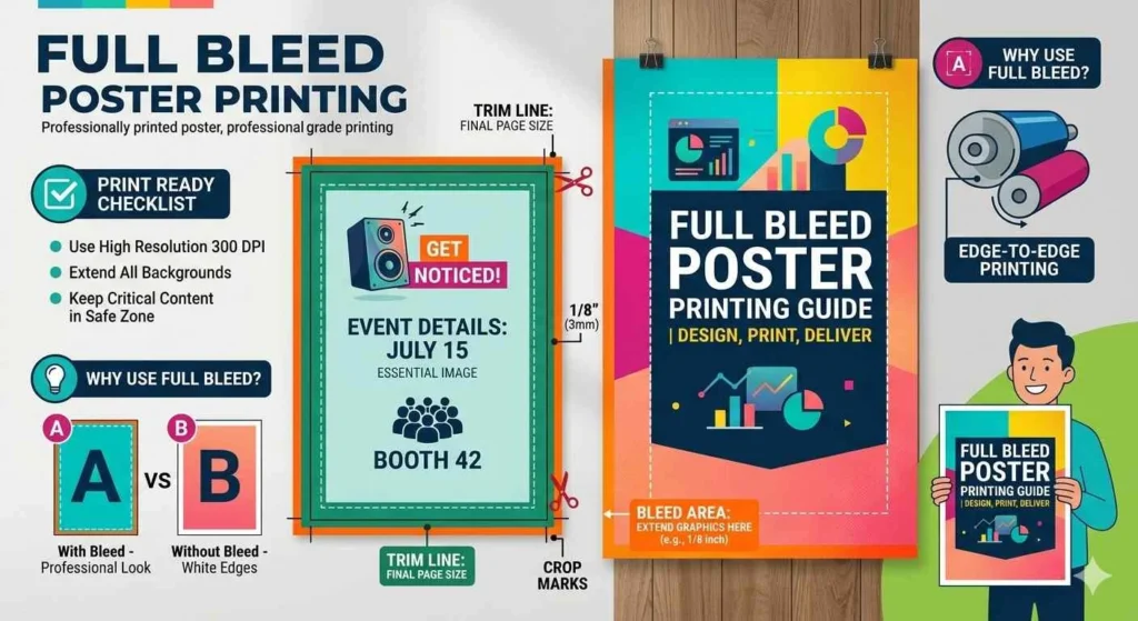 Full Bleed Mean in Printing