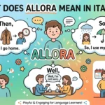 “Allora” Mean in Italian