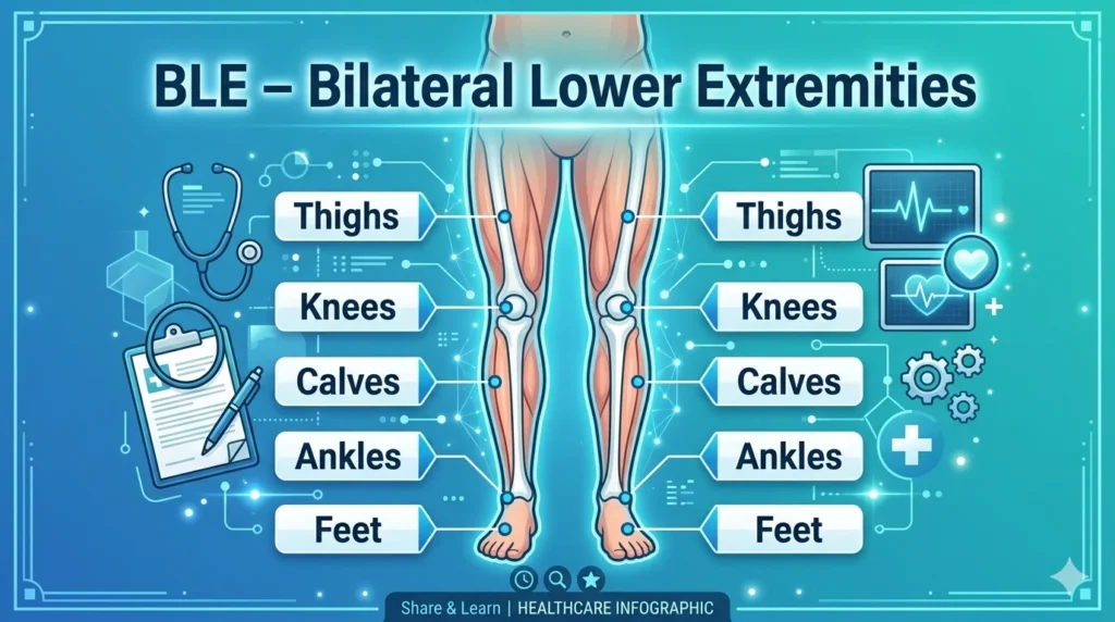 What Does BLE Mean in Medical Terms