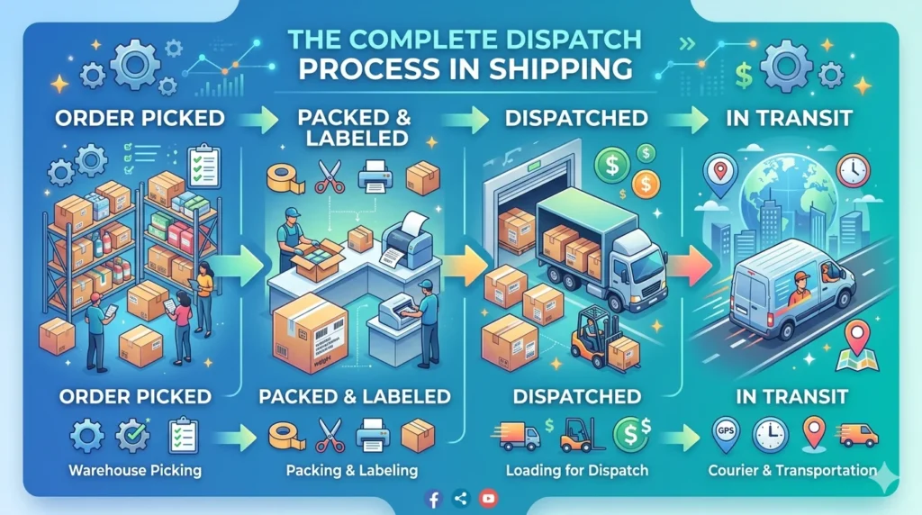 What Does Dispatch Mean in Shipping