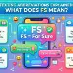 What Does FS Mean in Text
