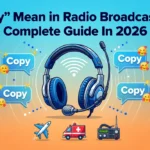 “Copy” Mean in Radio Broadcasting