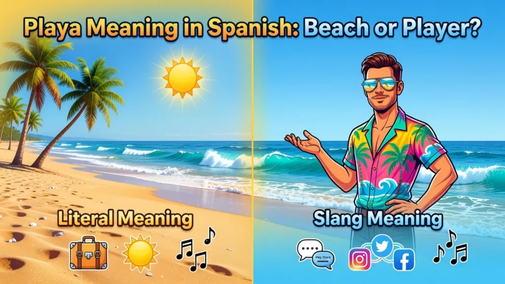 What Does Playa Mean in Spanish
