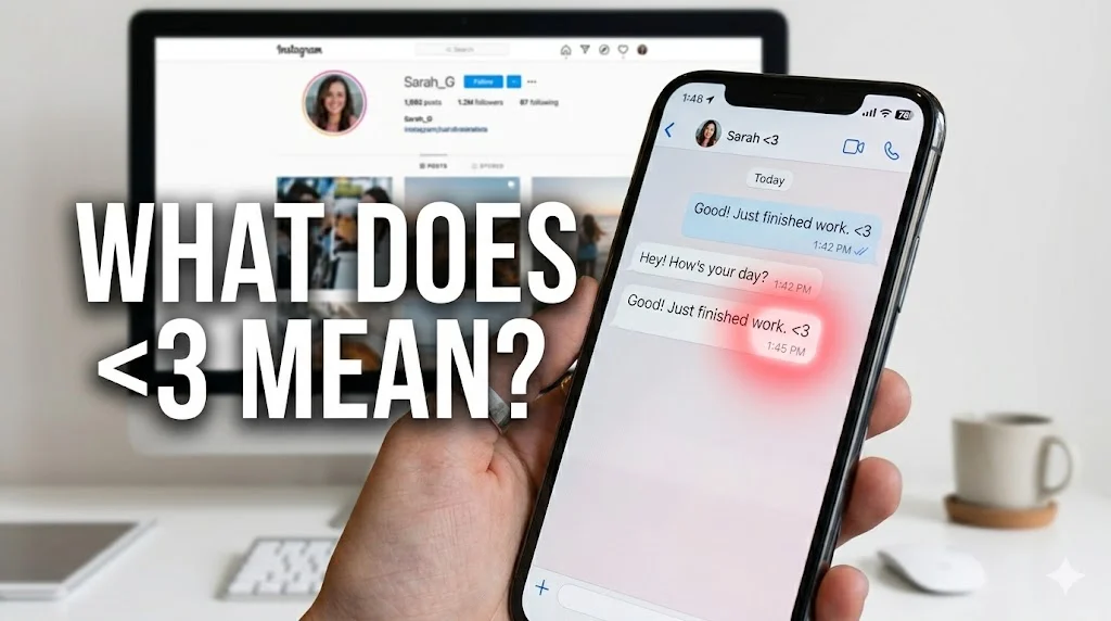 Origin of Using 3 in Texting