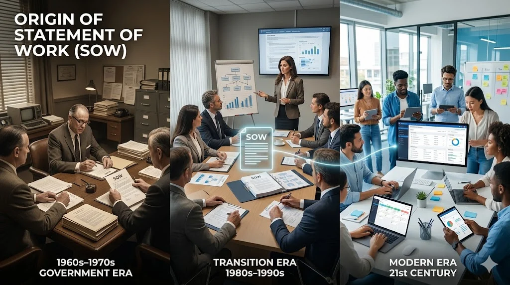 Origin of the Statement of Work (SOW)