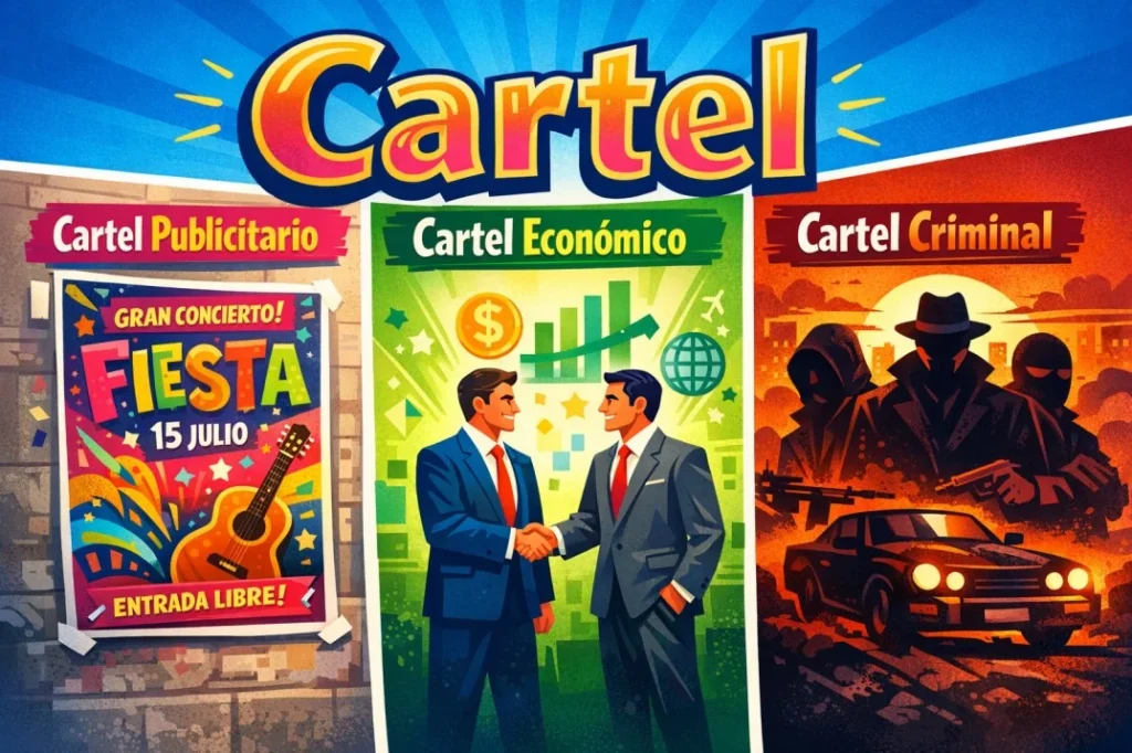 Cartel Mean in Spanish