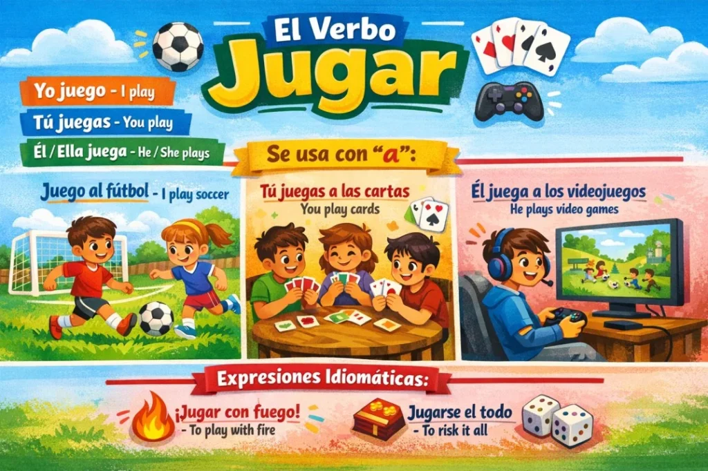 Jugar Mean in Spanish