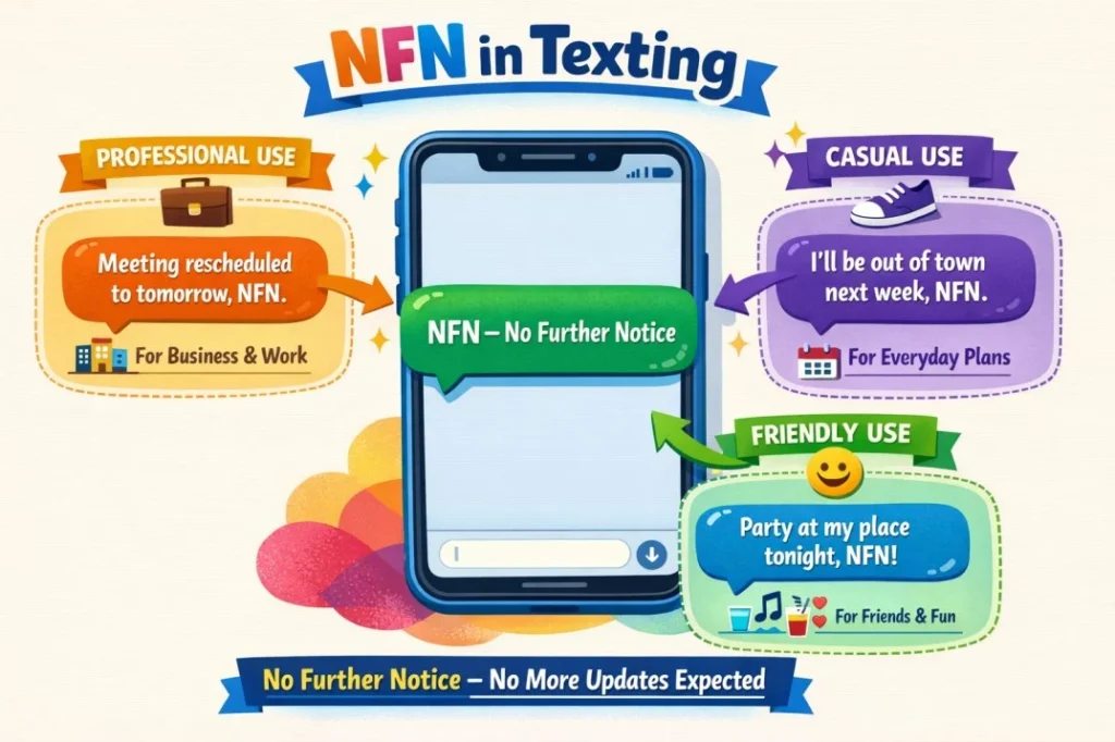 NFN Mean in Texting