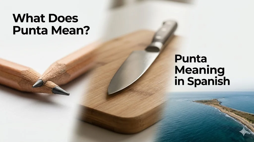 Literal Meaning of “Punta”