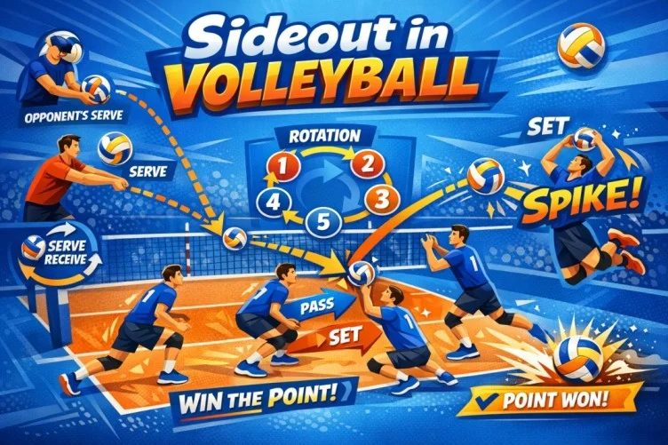 Sideout Mean In Volleyball