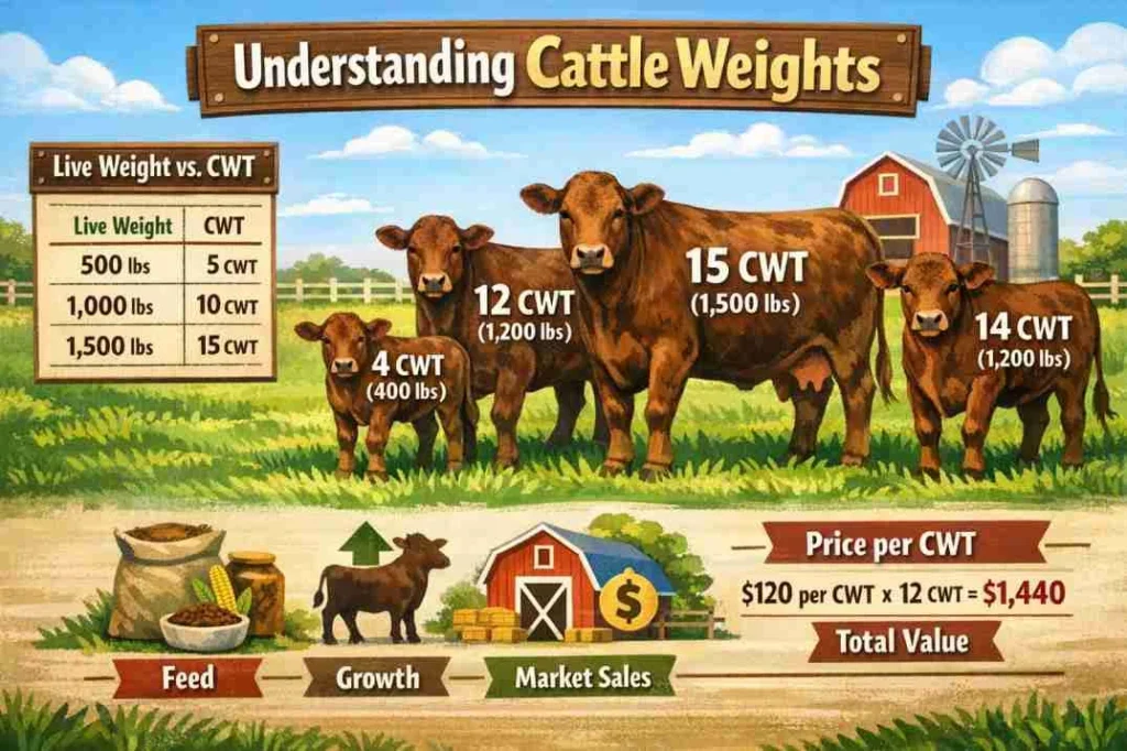 What Does CWT Mean in Cattle