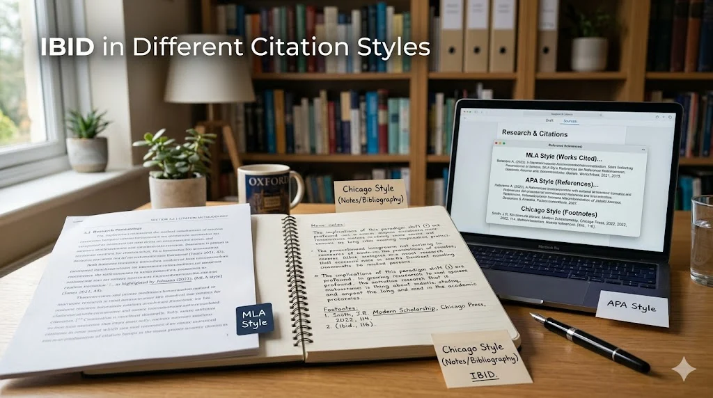 Ibid in Different Citation Styles