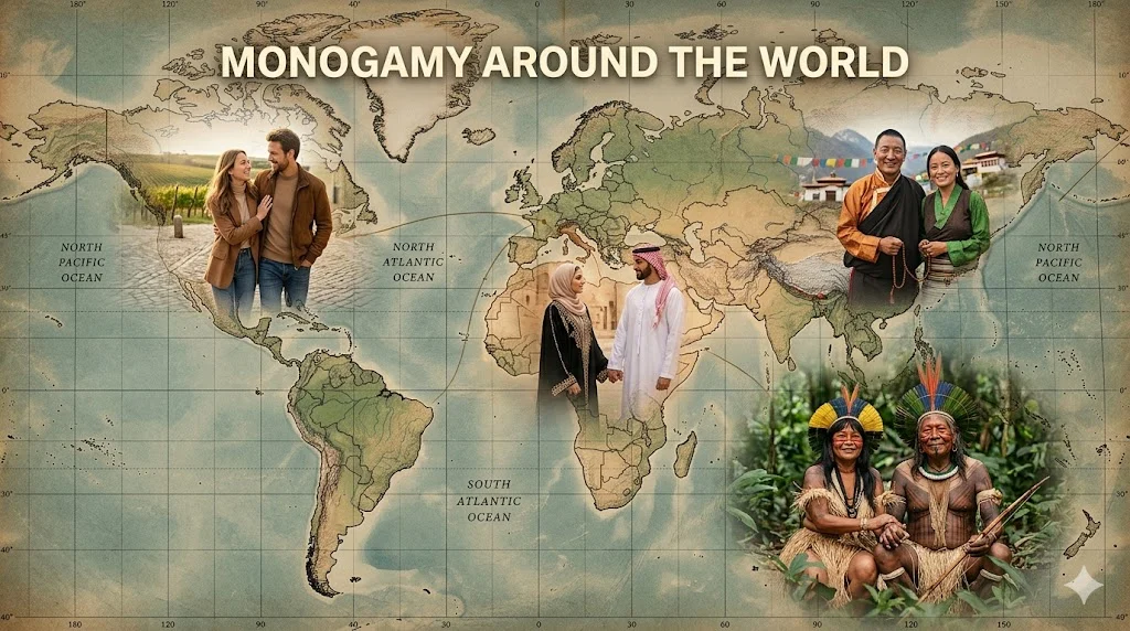 Monogamy in Different Cultures: Not the Global Default