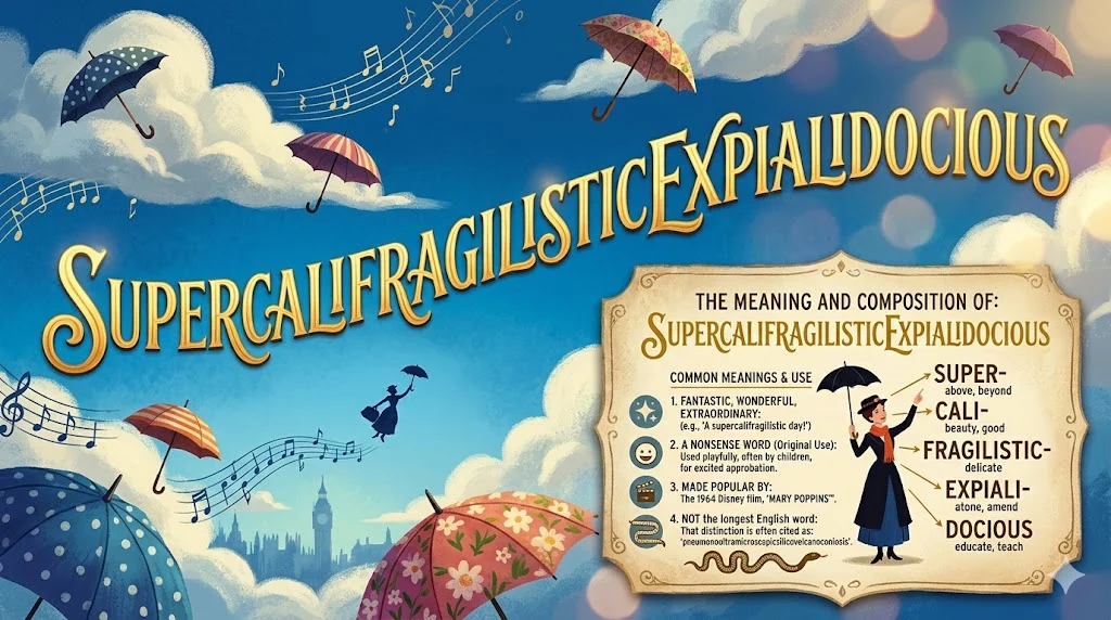 Supercalifragilisticexpialidocious Meaning