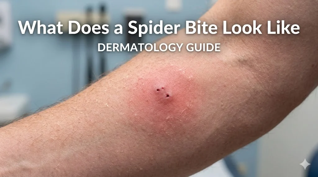 What Does a Spider Bite Look Like